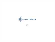 Tablet Screenshot of choirtracks.com